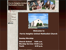 Tablet Screenshot of ferrishtsumc.org